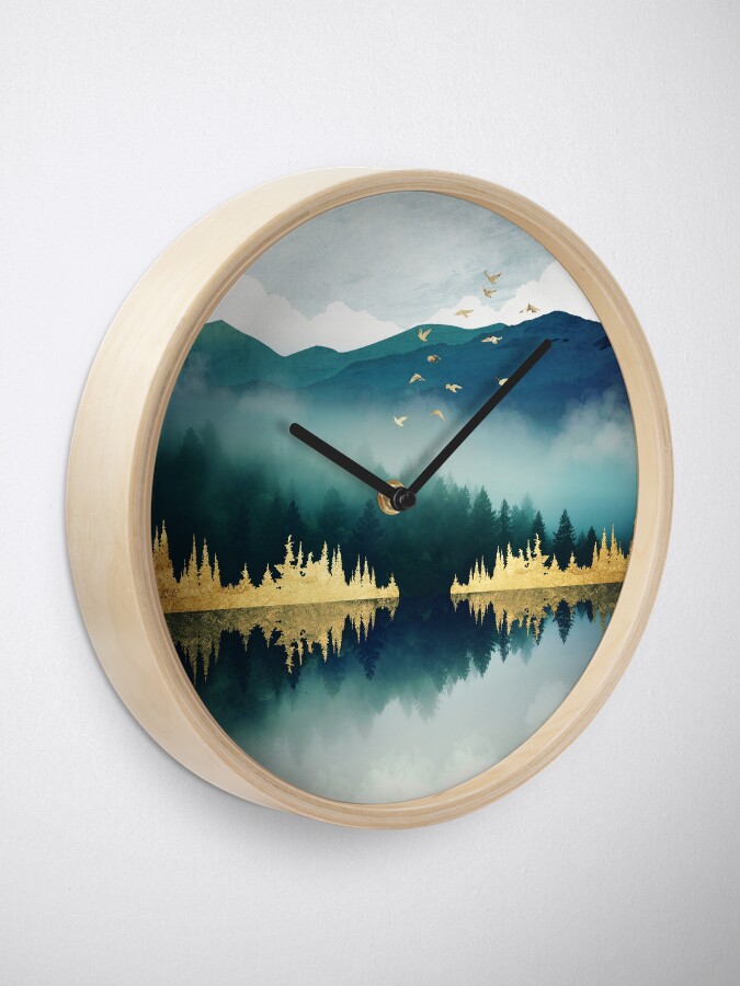 Alternate view of Mist Reflection Clock