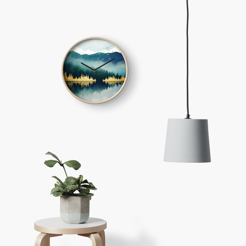 Mist Reflection Clock