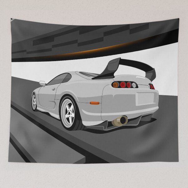 Item preview, Toyota Supra MK4 white designed and sold by ElseWorldDesign.