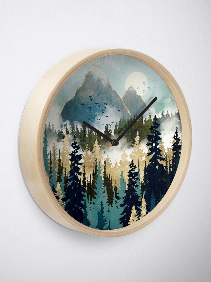 Alternate view of Misty Pines Clock