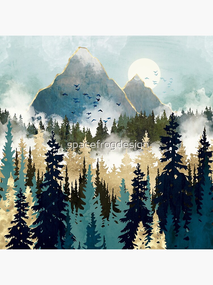 Misty Pines by spacefrogdesign