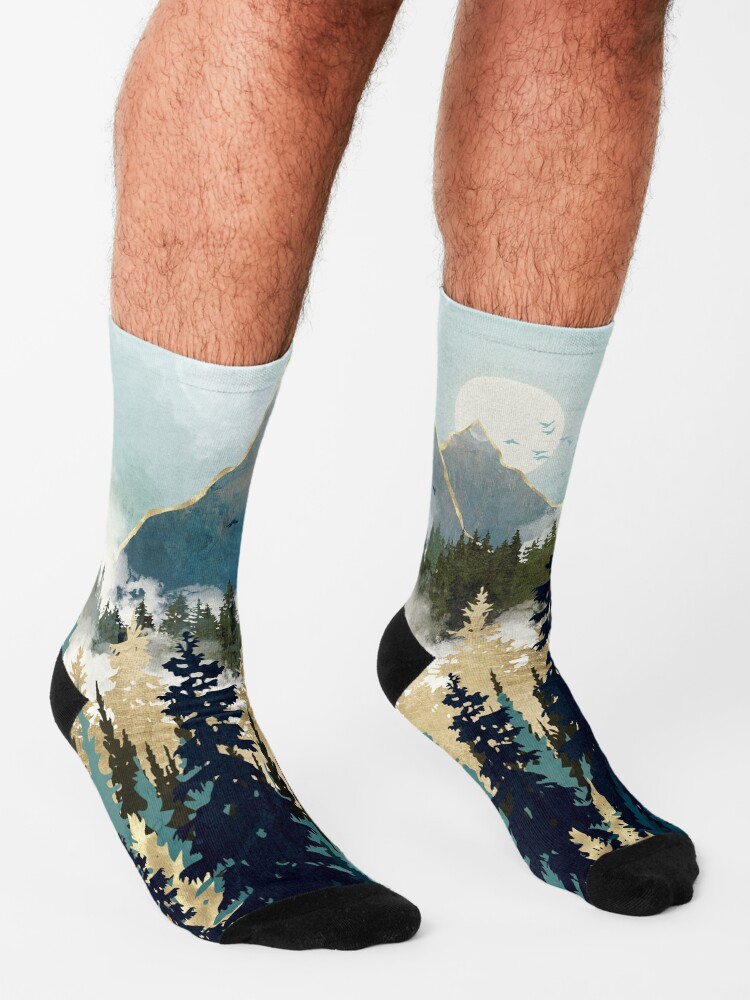 Alternate view of Misty Pines Socks