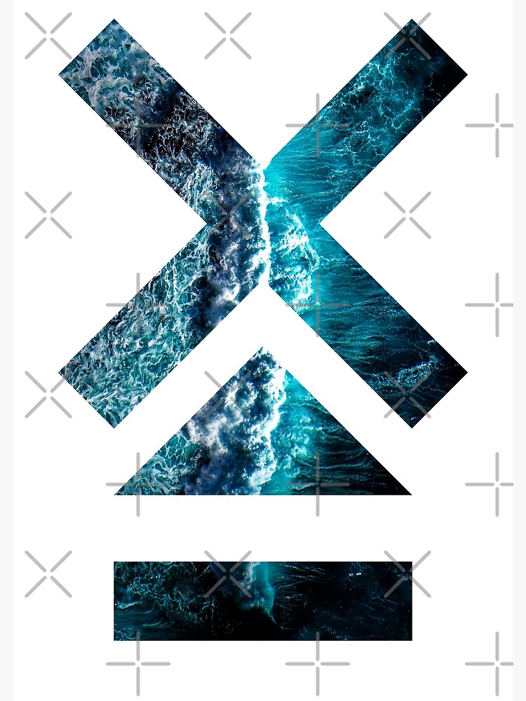Thumbnail 3 of 3, Canvas Print, Mixing ocean waves with sea waves designed and sold by Butterfly-Dream.