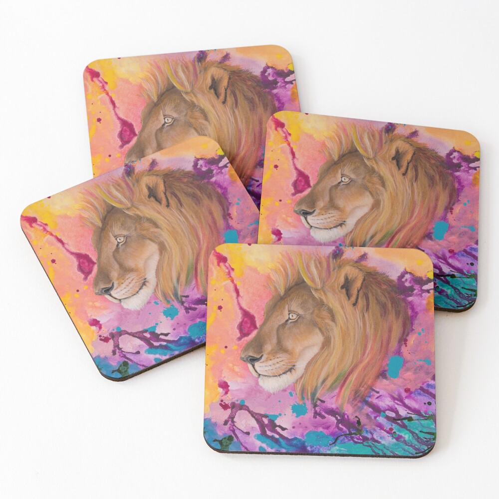 Item preview, Coasters (Set of 4) designed and sold by EvaCreature.