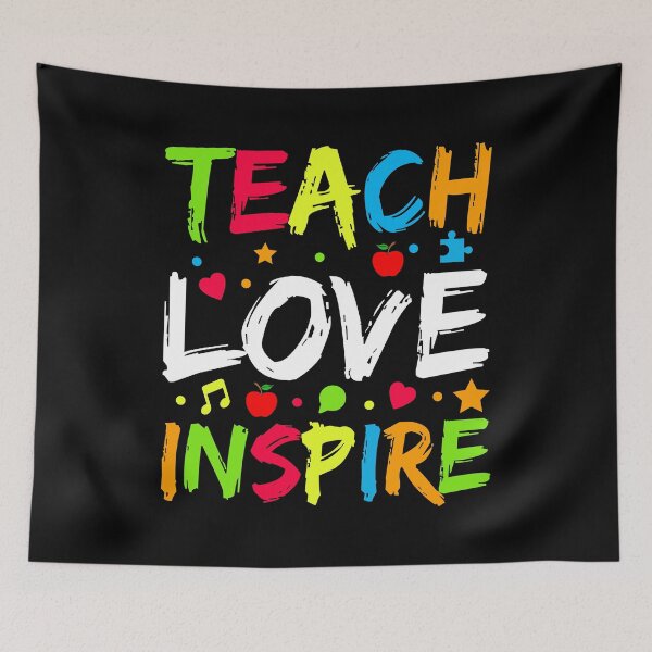 Item preview, Teach Love Inspire designed and sold by GeeHanz.