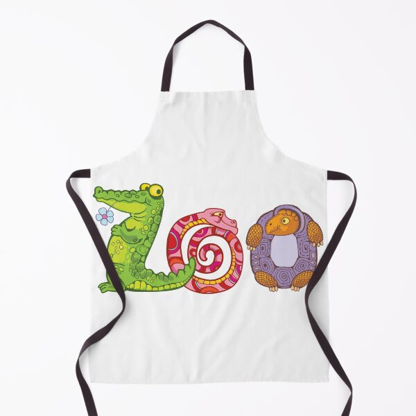 Item preview, Zoo.Hand drawn lettering.Funny animals designed and sold by fairytaleprints.