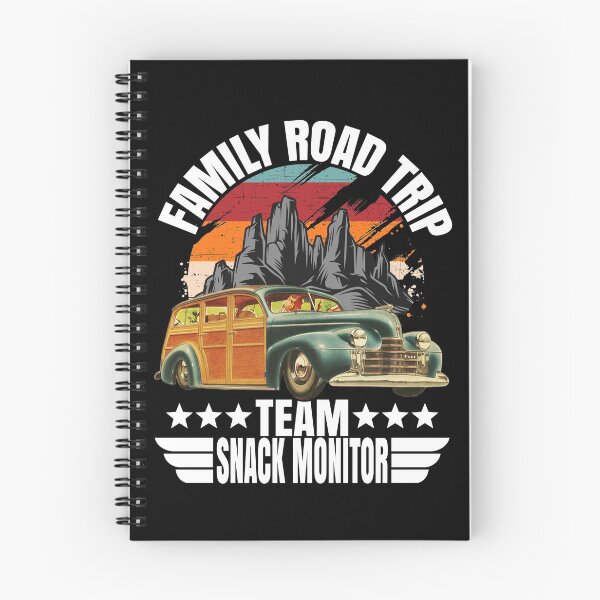 Item preview, Vacation Travel Family Road Trip Team Snack Monitor designed and sold by CharJens.