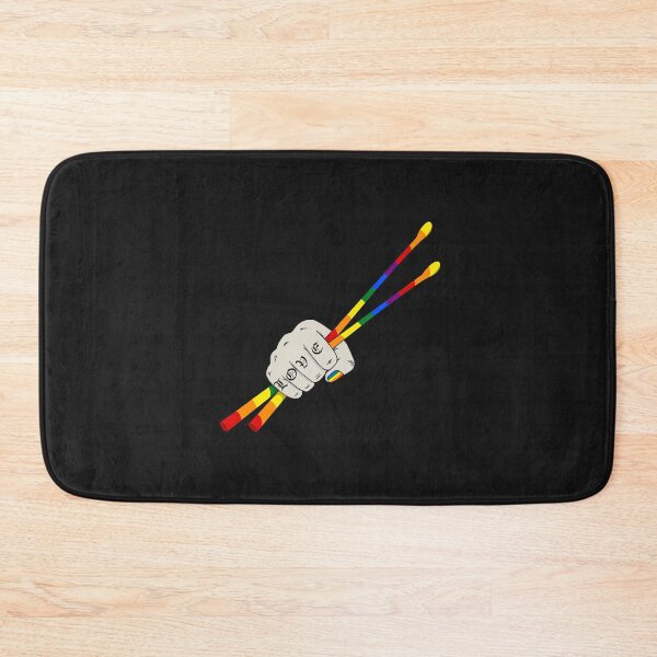 Item preview, LGBT Drumsticks Fist Drums Drum Love Rainbow Musician Drummer Gift designed and sold by TheAplus.