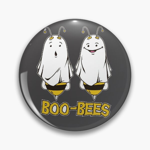 Item preview, Boo-Bees // Funny Halloween Bees Drawing designed and sold by SLAG-Creative.