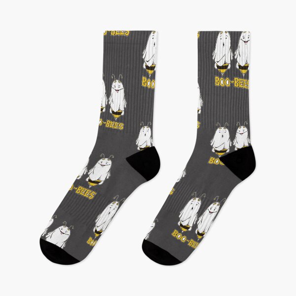 Item preview, Boo-Bees // Funny Halloween Bees Drawing designed and sold by SLAG-Creative.