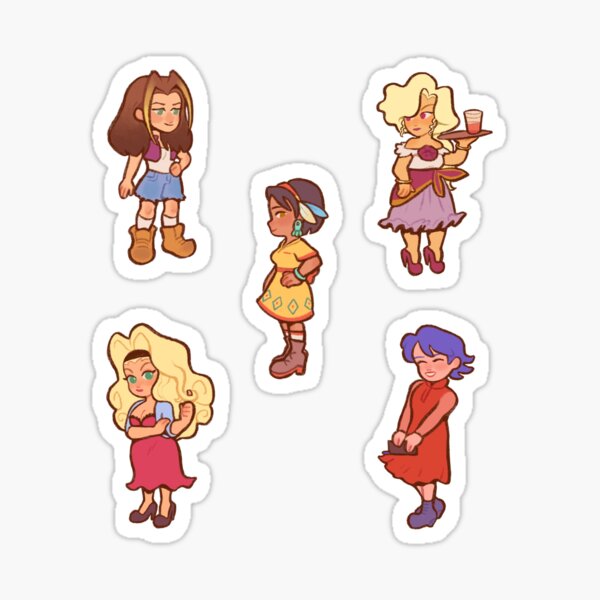 Local Bar Waitresses Sticker