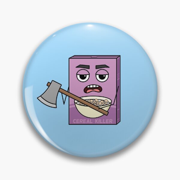 Item preview, Cereal Killer - Pun - Wordplay designed and sold by ambertanderes.