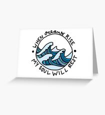 Oceans Greeting Card