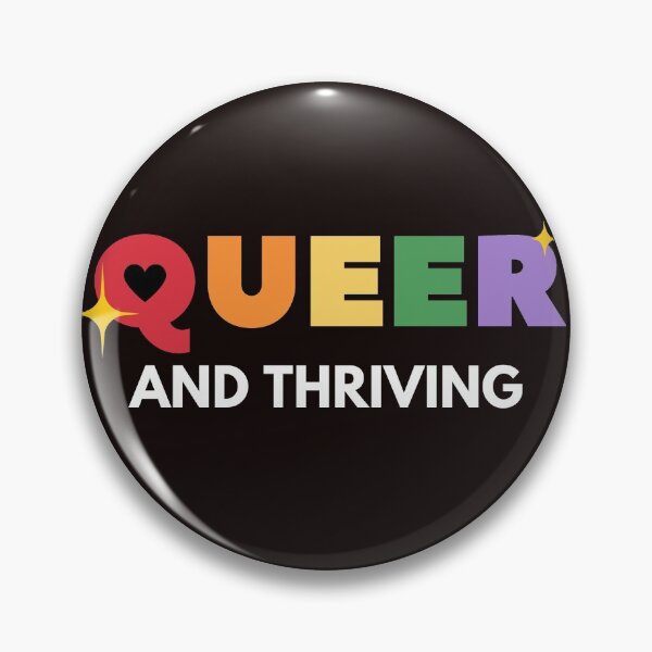 Item preview, Queer and Thriving designed and sold by queertees4all.
