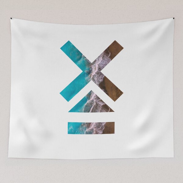 Item preview, Ocean waves cover a deserted island designed and sold by Butterfly-Dream.