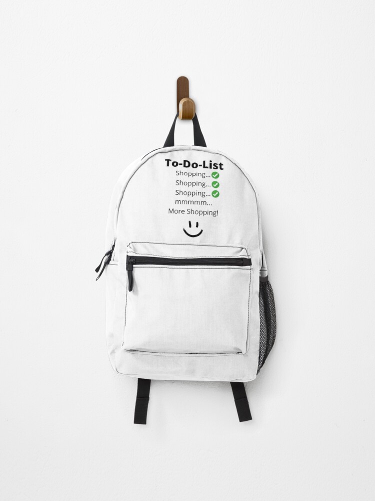 Thumbnail 1 of 3, Backpack, To-Do-List designed and sold by RBCOOLSHOP.