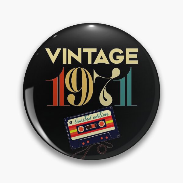 Item preview, Old Birthday Tee Vintage 1971 classic theme, 50 Years T-Shirt designed and sold by STTrillionTEES.