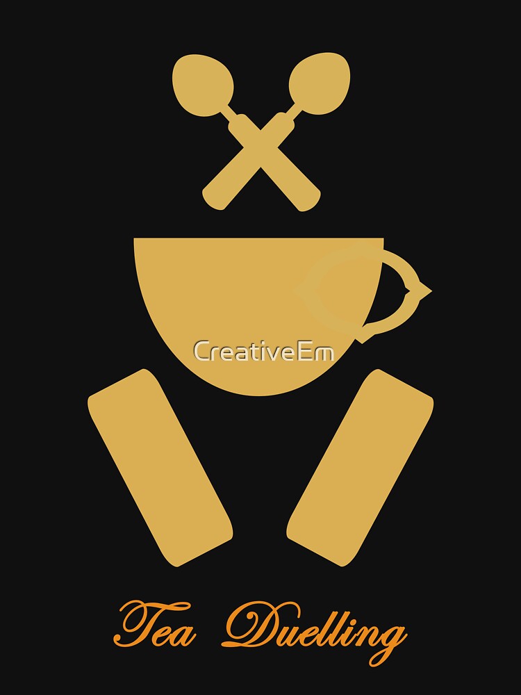 "Tea Duelling" Pullover Hoodie for Sale by CreativeEm Redbubble