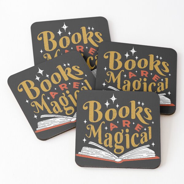 Item preview, Books Are Magical // Cute Quote for Avid Readers designed and sold by SLAG-Creative.