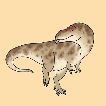 Cute Deinonychus Art Board Print for Sale by saradrawspaleo