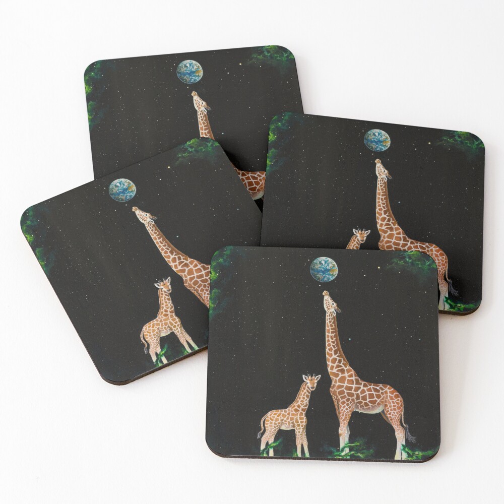 Item preview, Coasters (Set of 4) designed and sold by EvaCreature.