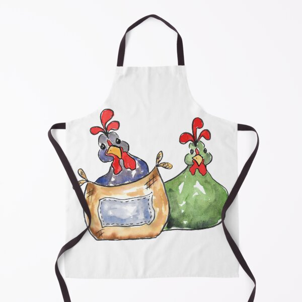 Item preview, Cheeky hens watercolor designed and sold by WiMGcreative.