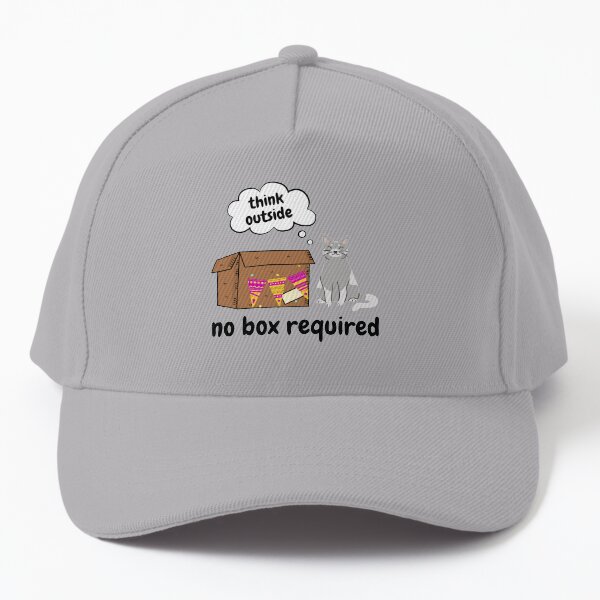 Think Outside No Box Required Baseball Cap