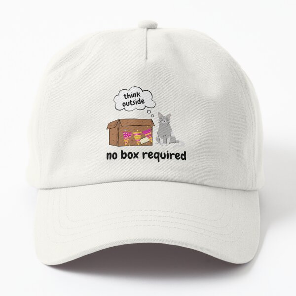 Think Outside No Box Required Dad Hat