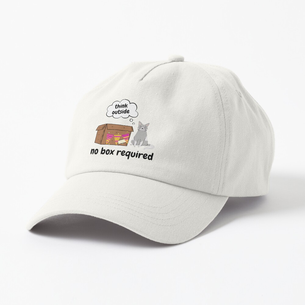 Think Outside No Box Required Cap