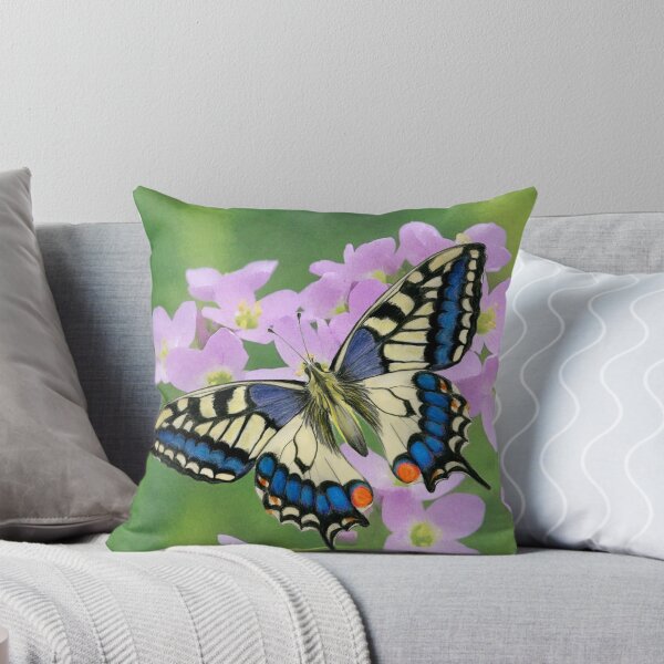 Item preview, Swallowtail Butterfly Watercolor Painting Wildlife Artwork designed and sold by Alison Langridge.