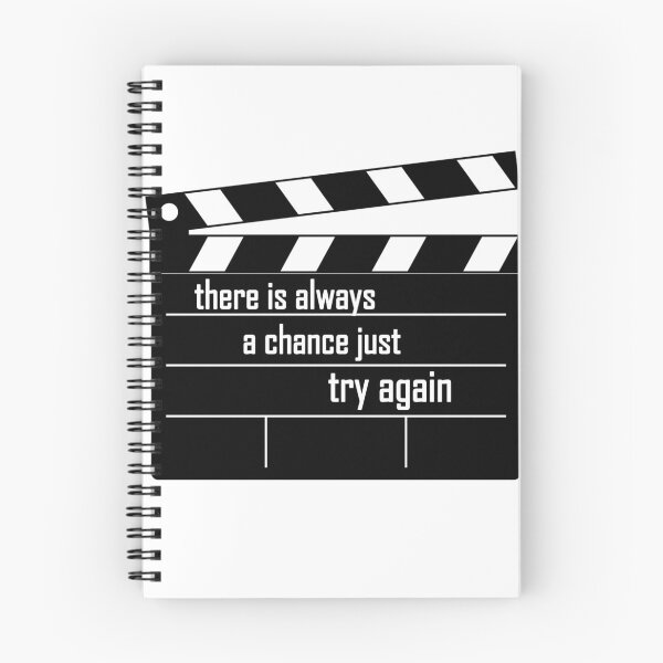 Item preview, Try again clapperboard designed and sold by Y2AA.