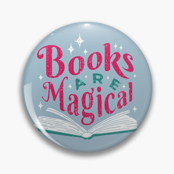 Item preview, Books Are Magical // Cute Quote for Avid Readers designed and sold by SLAG-Creative.