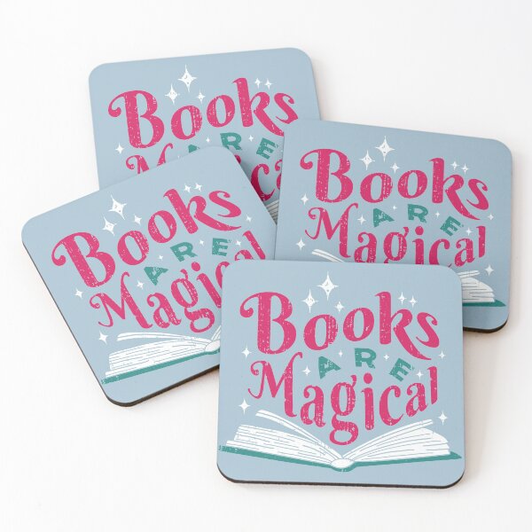 Item preview, Books Are Magical // Cute Quote for Avid Readers designed and sold by SLAG-Creative.