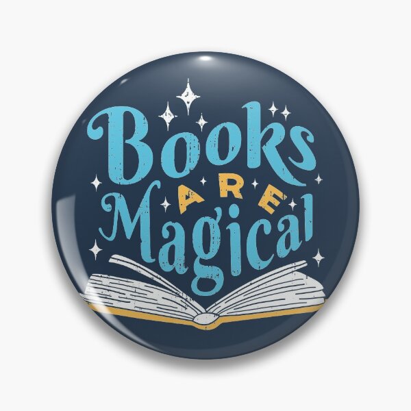 Item preview, Books Are Magical // Cute Quote for Avid Readers designed and sold by SLAG-Creative.