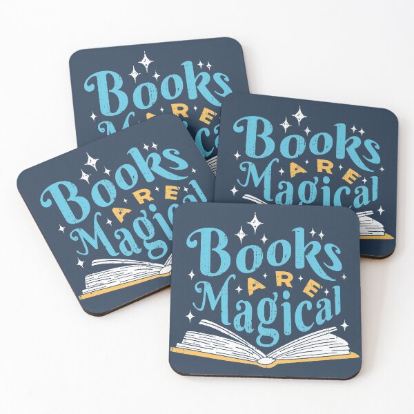 Item preview, Books Are Magical // Cute Quote for Avid Readers designed and sold by SLAG-Creative.