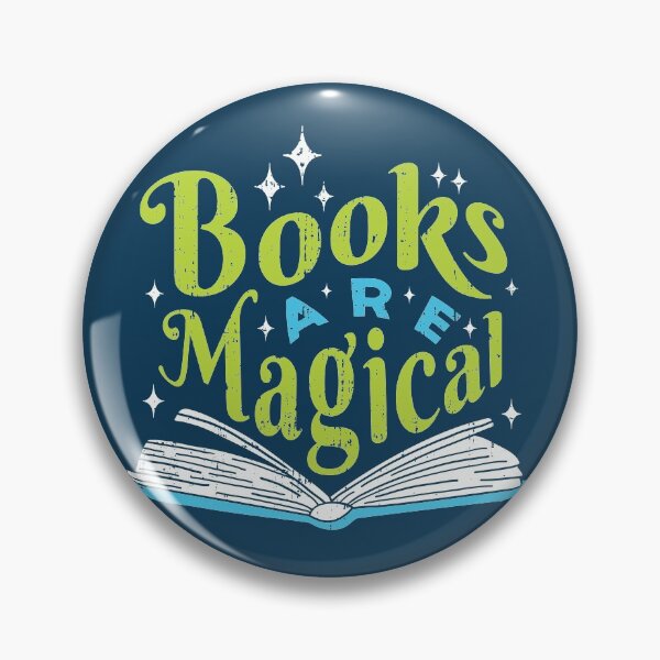 Item preview, Books Are Magical // Cute Quote for Avid Readers designed and sold by SLAG-Creative.