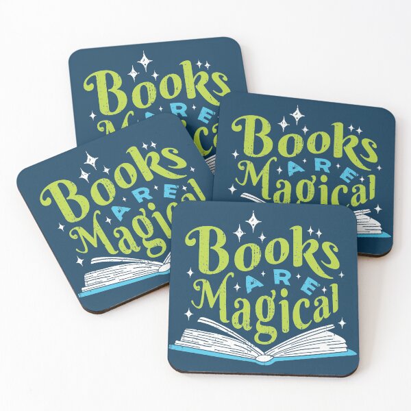 Item preview, Books Are Magical // Cute Quote for Avid Readers designed and sold by SLAG-Creative.
