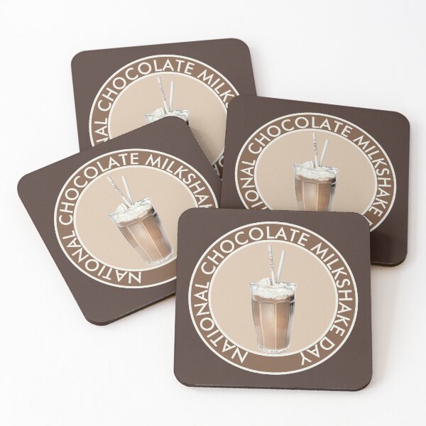 Item preview, National Chocolate Milkshake Day  designed and sold by HolidayBug.