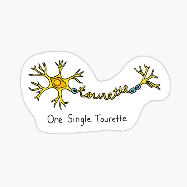 Artikel-Vorschau von Eine einzelne Tourette, designt und verkauft von TicSticks.