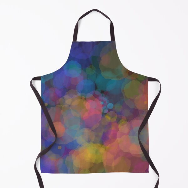 Item preview, Rainbow Bokeh Watercolor Vectorized designed and sold by Dawn Anthes.