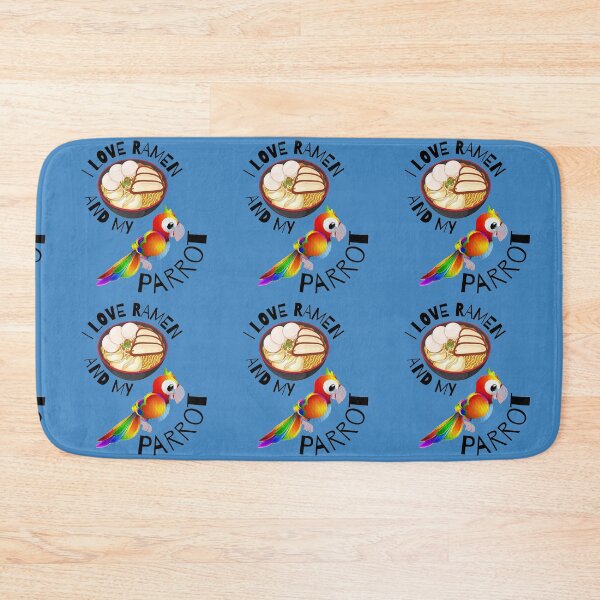 Item preview, I love Ramen and my Parrot, Parrot Lover, Ramen Noodles, Parrot Owner designed and sold by CBNetwork.