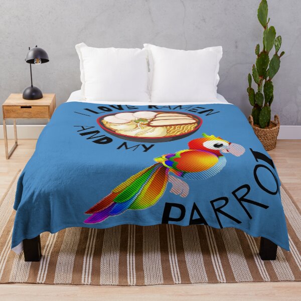 Item preview, I love Ramen and my Parrot, Parrot Lover, Ramen Noodles, Parrot Owner designed and sold by CBNetwork.