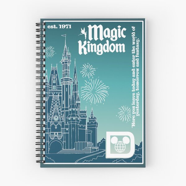 Item preview, Magic Kingdom (Tinkerbell Teal) designed and sold by Cammi Friederichs.