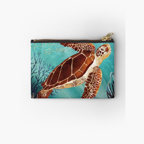 Item preview, Metallic Sea Turtle designed and sold by spacefrogdesign.
