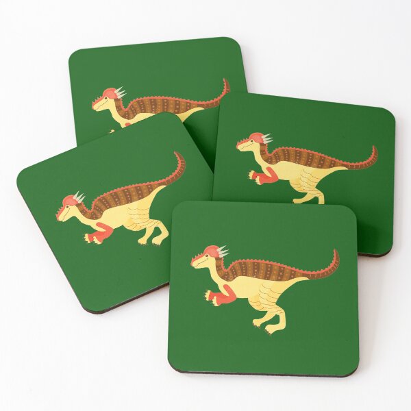 Item preview, pachycephalosaurs designed and sold by Broken Antler Designs .