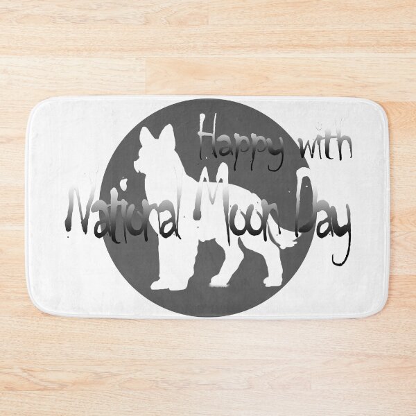 Item preview, Happy with National Moon Day designed and sold by Kenvis-edu.