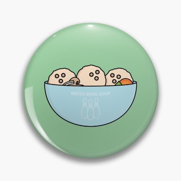 Item preview, Matzo bowl soup - Pun - Wordplay designed and sold by ambertanderes.