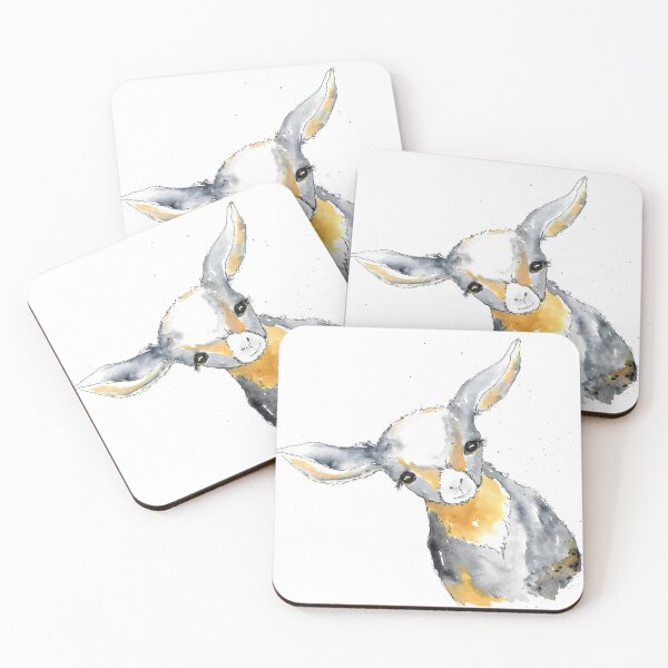 Item preview, watercolor baby goat designed and sold by WiMGcreative.