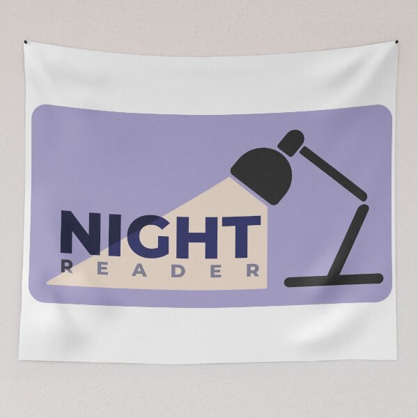 Item preview, Night Reader for Book Lovers designed and sold by Nadheesh.