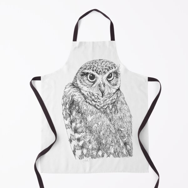 Item preview, Burrowing Owl Drawing designed and sold by LauraWolfArtist.